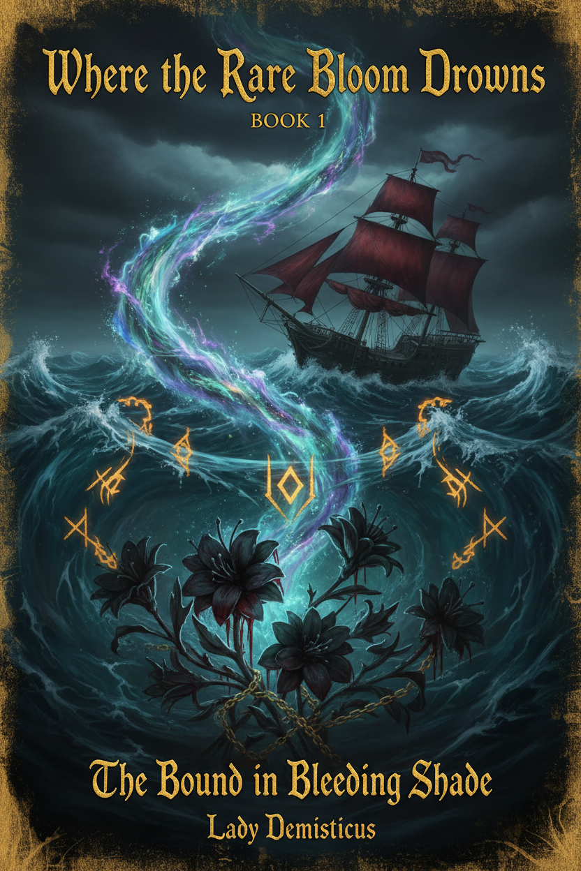 Where the Rare Bloom Drowns — Free Demo Read Ebook (Book 1: The Bound in Bleeding Shade)